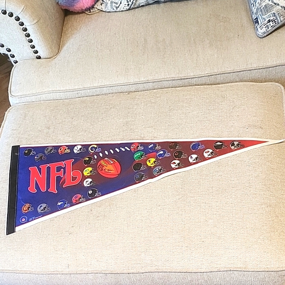 Vintage NFL Team Pennant